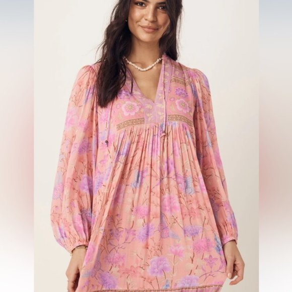 Spell Butterfly Boho Maxi Dress size XXL - Picture 3 of 15